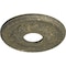 Ekena Millwork Palmetto Ceiling Medallion (Canopies up to 4 7/8"), 12 1/8"OD x 3 1/2"ID x 1"P, Witch Hazel Crackle CM12PMWHC - alternate 3